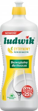 LUDWIK Płyn do mycia naczyń 900g cytrynowy 28867