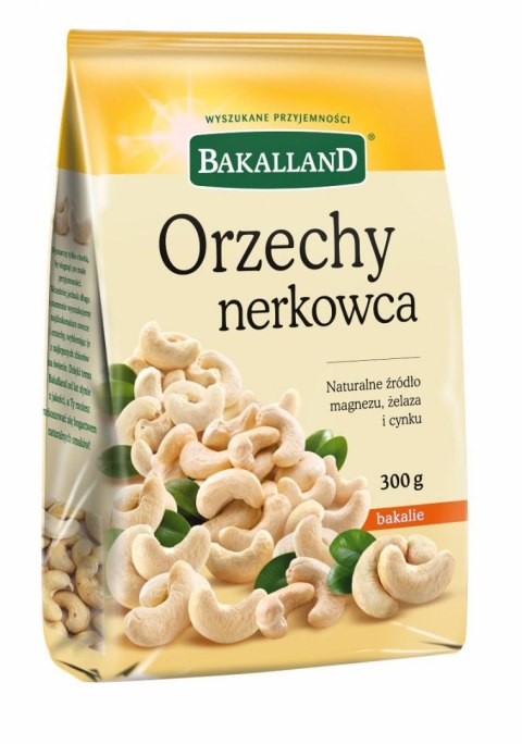 Orzechy nerkowca 300g BAKALLAND Orzechy nerkowca 300g BAKALLAND