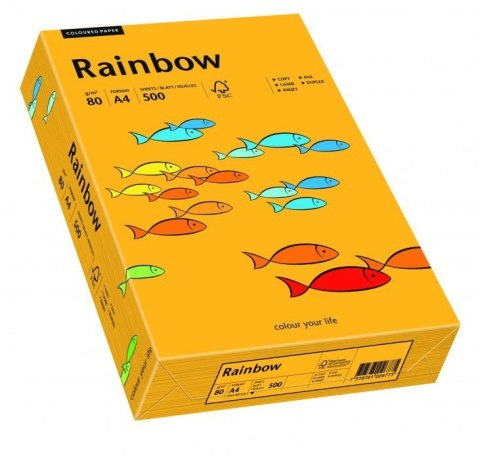 Papier xero kolorowy RAINBOW jasnopomarańczowy R22 88042409 Papier xero kolorowy RAINBOW jasnopomarańczowy R22 88042409