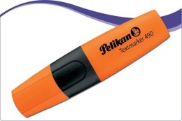 Zakreślacz Textmarker pomarańcz 490 PN963090 940403 PELIKAN