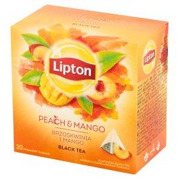 Herbata LIPTON PIRAMID PEACH Mango Brzoskwinia 20t