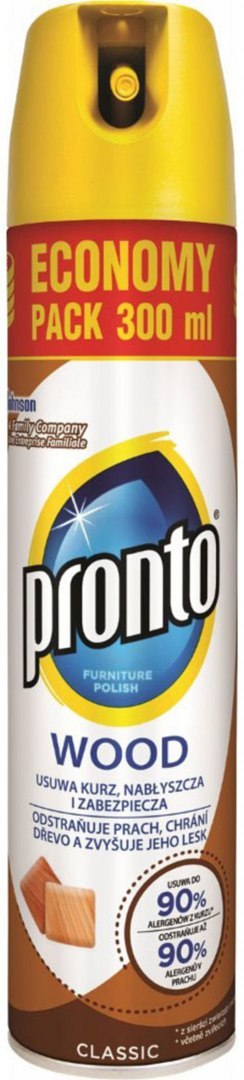 PRONTO Spray przeciw kurzowi Wood Classic 300ml 922547