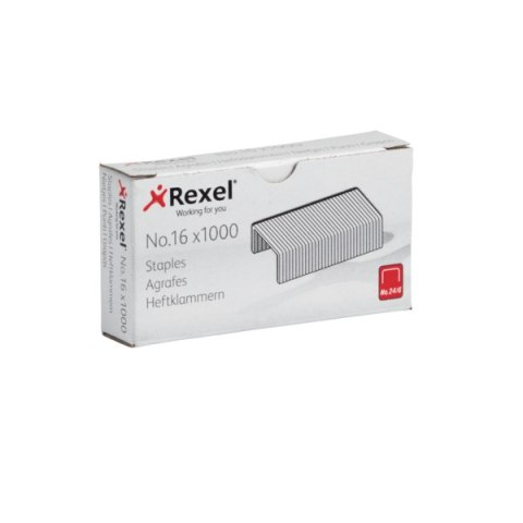 Zszywki Rexel No.16 24/6 opakowanie 1000 szt. 6121 Zszywki Rexel No.16 24/6 opakowanie 1000 szt. 6121