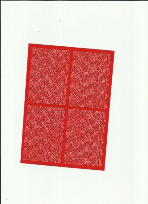 CYFRY samop.0.7cm(8) czarne ARTDRUK CYFRY samop.0.7cm(8) czarne ARTDRUK