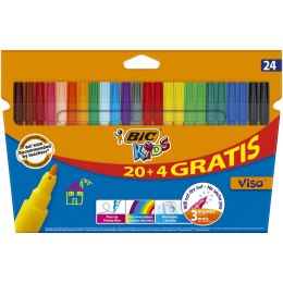 Flamastry BIC Kids Kid Visa 20+4szt, 897098