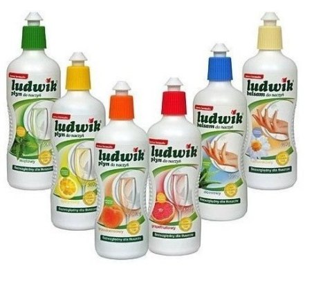 LUDWIK Płyn do mycia naczyń 450g brzoskwiniowy z lanoliną 28249 LUDWIK Płyn do mycia naczyń 450g brzoskwiniowy z lanoliną 28249