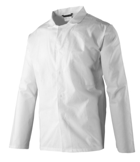 BLUZA ROZPINANA MĘSKA HACCP KRAJAN BIEL BLUZA ROZPINANA MĘSKA HACCP KRAJAN BIEL