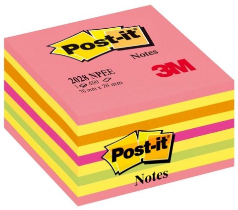 Bloczek 3M POST-IT 2028-NP 76x76mm różowy 450k FT510093204 Bloczek 3M POST-IT 2028-NP 76x76mm różowy 450k FT510093204