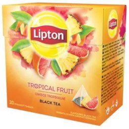 Herbata LIPTON PIRAMID TROPICAL FRUIT owoce tropikalne 20t