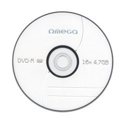 Płyta OMEGA DVD-R 4,7GB 16X KOPERTA (1) OMD16K1- -a