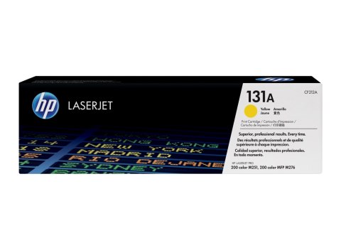 Toner HP 131A (CF212A) żółty 1800str PRO 200 COLOR M251/MFP 276