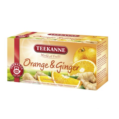 Herbata TEEKANNE FRESH Orange & Ginger 20t owocowa Herbata TEEKANNE FRESH Orange & Ginger 20t owocowa