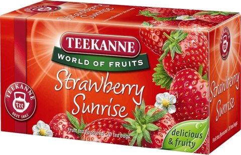 Herbata TEEKANNE Strawberry Sunrise 20t owocowa Herbata TEEKANNE Strawberry Sunrise 20t owocowa