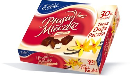 Ptasie Mleczko Waniliowe 340g WEDEL Ptasie Mleczko Waniliowe 340g WEDEL