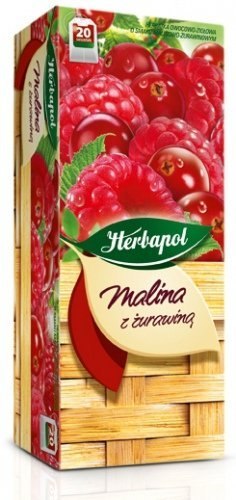 Herbata HERBAPOL HERBACIANY OGRÓD Malina z Żurawiną 20t Herbata HERBAPOL HERBACIANY OGRÓD Malina z Żurawiną 20t