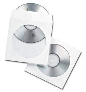 Koperty NC samoklejące CD SK białe 90g okno okrągłe 1000szt. 33020117 Koperty NC samoklejące CD SK białe 90g okno okrągłe 1000szt. 33020117