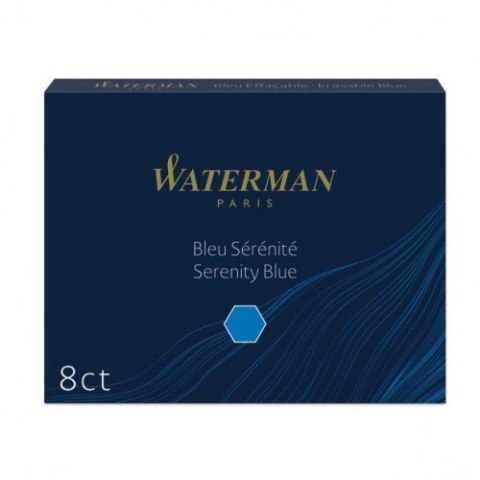 Naboje standard WATERMAN (8szt.) niebieski floryda, S0110860