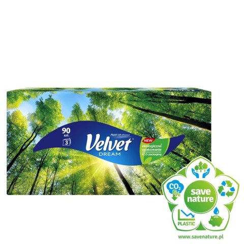 Chusteczki VELVET Dream (90sztuk) VELVET 61250223 Chusteczki VELVET Dream (90sztuk) VELVET 61250223