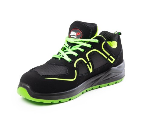 PÓŁBUT MAX - POPULAR FLUO S1 - Zielony/Czarny