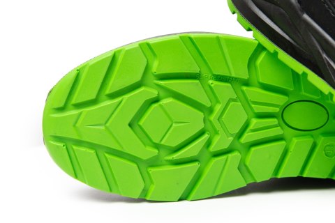 PÓŁBUT MAX - POPULAR FLUO S1 - Zielony/Czarny