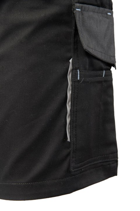 SPODNIE KRÓTKIE SEVEN KINGS DRIVE CZARNE