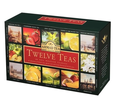Herbata AHMAD TEA TWELVE TEAS mix 12x5 kopert Herbata AHMAD TEA TWELVE TEAS mix 12x5 kopert