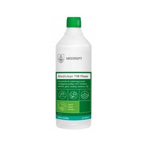 MEDICLEAN 110 Floor koncentra do mycia i pielęgnacji wodoodpornych podłóg 1L (egzotyczny) MEDICLEAN 110 Floor koncentra do mycia i pielęgnacji wodoodpornych podłóg 1L (egzotyczny)