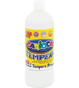 Farba tempera 1000 ml, biały CARIOCA 170-1440/170-2639 Farba tempera 1000 ml, biały CARIOCA 170-1440/170-2639