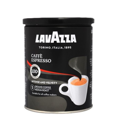 Kawa LAVAZZA ESPRESSO ITALIANO CLASSICO 250g mielona puszka Kawa LAVAZZA ESPRESSO ITALIANO CLASSICO 250g mielona puszka