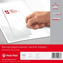 Kieszeń samoprzylepna A4 PVC 10szt. 0407-0013-00 PANTA PLAST (X)