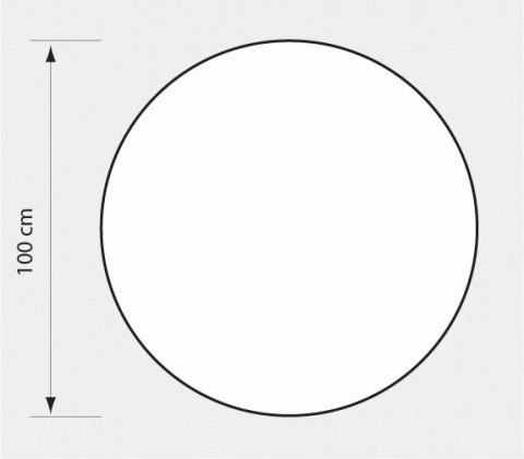 Mata pod krzesło DOTTS na podłogę średnica 100cm miękka okrągła Mata pod krzesło DOTTS na podłogę średnica 100cm miękka okrągła