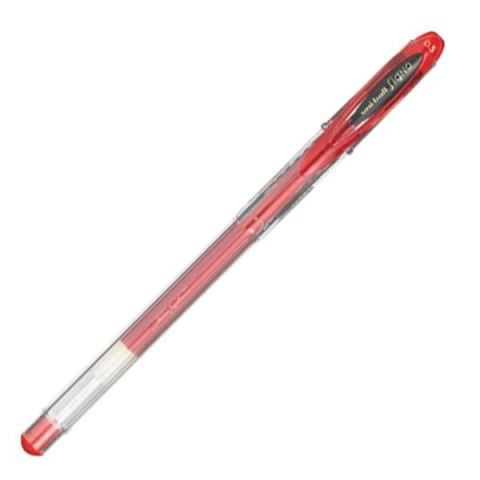 Pióro żelowe SIGNO UM-120 czerwone UNI (X) SALE Pióro żelowe SIGNO UM-120 czerwone UNI (X) SALE