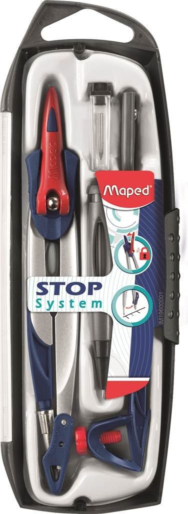 Cyrkiel STOP SYSTEM 5 elementów 196101 MAPED Cyrkiel STOP SYSTEM 5 elementów 196101 MAPED