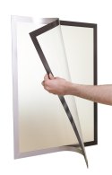 Ramka plakatowa DURAFRAME A2 srebrna 4995-23 (X)