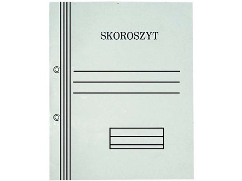 Skoroszyt oczkowy biały pełny A4 300g KIEL-TECH 1-00743 jednostronnie bielony Skoroszyt oczkowy biały pełny A4 300g KIEL-TECH 1-00743 jednostronnie bielony
