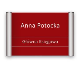 Tabliczka przydrzwiowa 297210 TZWA4 OFFICE