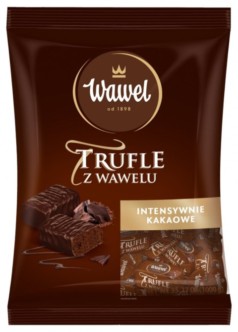Cukierki Trufle o smaku rumowym w czekoladzie 1kg WAWEL Cukierki Trufle o smaku rumowym w czekoladzie 1kg WAWEL