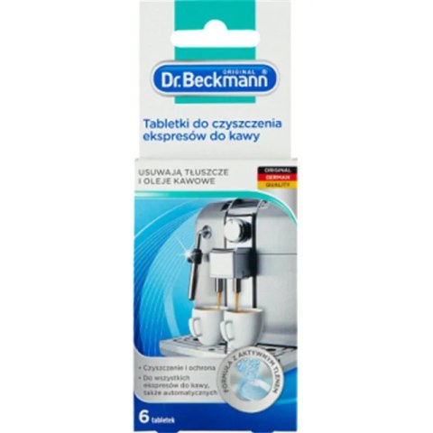 Dr. Beckmann tabletki czyszczące ekspresy do kawy 6 szt. 02017 Dr. Beckmann tabletki czyszczące ekspresy do kawy 6 szt. 02017
