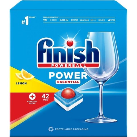 FINISH Tabletki do zmywarki POWER Essential Regularny 42 szt. 11353 FINISH Tabletki do zmywarki POWER Essential Regularny 42 szt. 11353