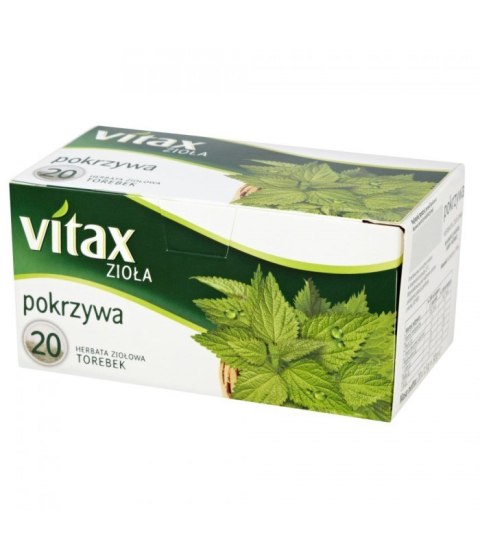 Herbata VITAX POKRZYWA 20t *1,5g ziołowa bez zawieszki Herbata VITAX POKRZYWA 20t *1,5g ziołowa bez zawieszki