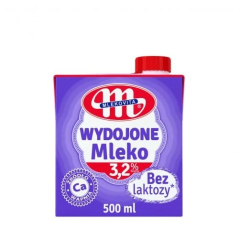 Mleko WYDOJONE UHT bez laktozy 3,2% 0.5l Mleko WYDOJONE UHT bez laktozy 3,2% 0.5l