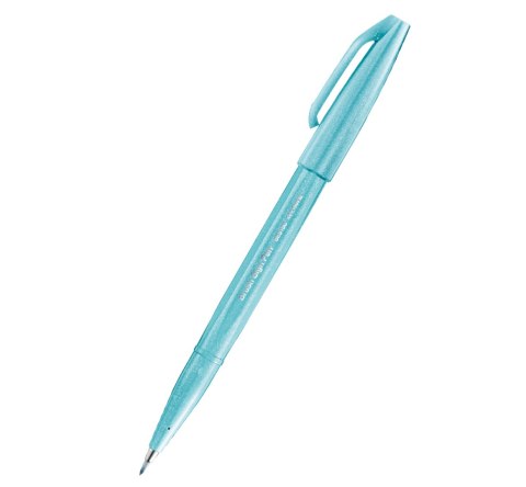 Pisak pędzelkowy do kaligrafii jasnobłekitny SES15C-S2X PENTEL SALE Pisak pędzelkowy do kaligrafii jasnobłekitny SES15C-S2X PENTEL SALE