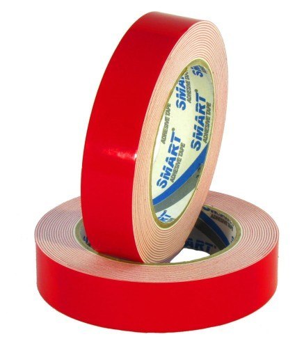 Taśma dwustronna piankowa II 19mm x 5m 5320 biało/czerwona SMART Taśma dwustronna piankowa II 19mm x 5m 5320 biało/czerwona SMART