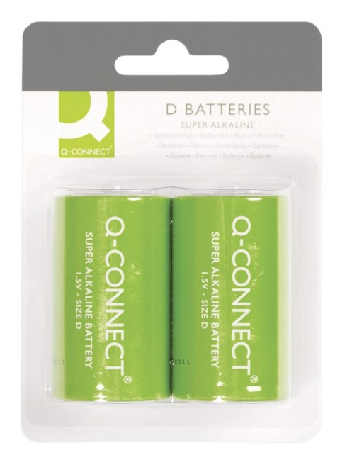 Baterie super-alkaliczne Q-CONNECT D, LR20, 1,5V, 2szt. Baterie super-alkaliczne Q-CONNECT D, LR20, 1,5V, 2szt.