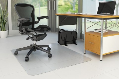 Mata pod krzesło Q-CONNECT, na podłogi twarde, 120x90cm, prostokątna Mata pod krzesło Q-CONNECT, na podłogi twarde, 120x90cm, prostokątna