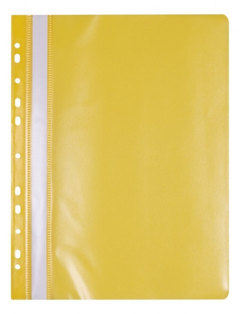 Skoroszyt OFFICE PRODUCTS, PP, A4, miękki, 100/170mikr., wpinany, żółty Skoroszyt OFFICE PRODUCTS, PP, A4, miękki, 100/170mikr., wpinany, żółty