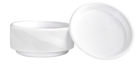 Talerz plastikowy OFFICE PRODUCTS, śr. 22cm, 100 szt., biały Talerz plastikowy OFFICE PRODUCTS, śr. 22cm, 100 szt., biały