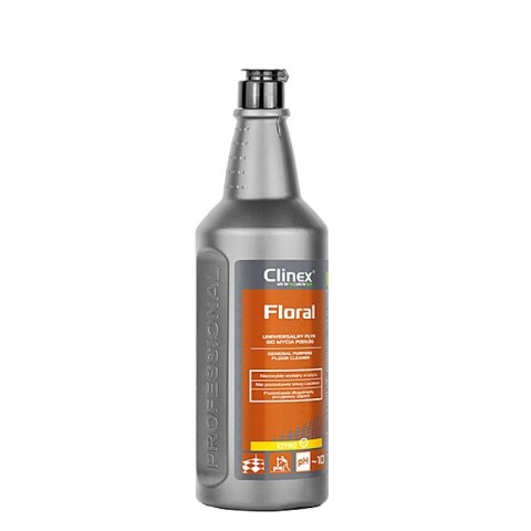 Uniwersalny płyn CLINEX Floral, do mycia podłóg, Citro, 1l Uniwersalny płyn CLINEX Floral, do mycia podłóg, Citro, 1l