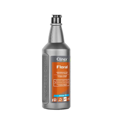 Uniwersalny płyn CLINEX Floral, do mycia podłóg, Ocean, 1l Uniwersalny płyn CLINEX Floral, do mycia podłóg, Ocean, 1l