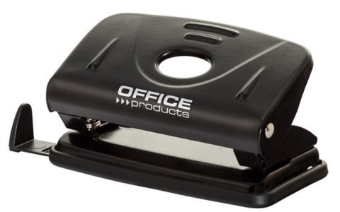 Dziurkacz OFFICE PRODUCTS, dziurkuje do 12 kartek, metal, czarny Dziurkacz OFFICE PRODUCTS, dziurkuje do 12 kartek, metal, czarny
